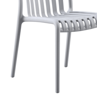 SUMMER SET เก้าอี้สนาม ขนาด 57x48x80ซม. รุ่น ODEN-GREY สีเทา