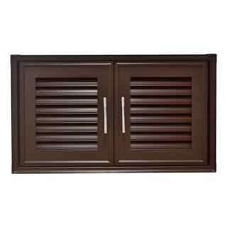 WT บานซิงค์ใต้เตาแก๊ส GB สีน้ำตาล