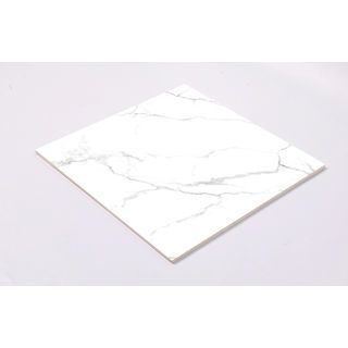 Marbella กระเบื้องพอร์ซเลน 60x60 ซม. รุ่น เบลญ่า  CRVWT85002   Glossy (4P) Random