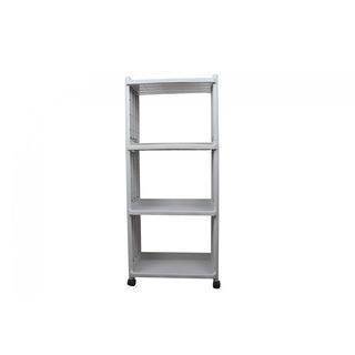 GOME ชั้นวางอเนกประสงค์ 4ชั้น BANO HXG0004 ขนาด 40x24.5x92 ซม. สีเทา