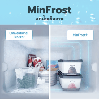 BEKO ตู้เย็น 1 ประตู ขนาด 3.3 คิว รุ่น RS9222S สีเทา