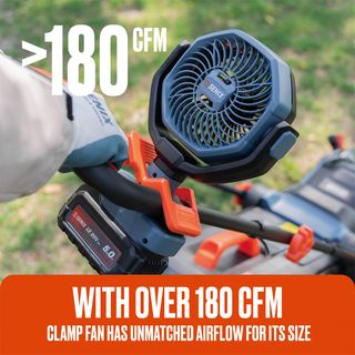 SENIX พัดลมไฟฟ้าไร้สาย Brushless 4 นิ้ว 20V(Max) (เฉพาะเครื่อง) รุ่น FNX2-M2-EU สีน้ำเงิน - ดำ