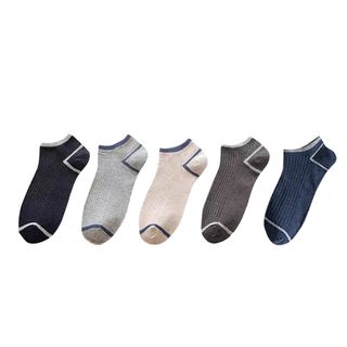 KOJI ถุงเท้าข้อสั้นสายเส้น รุ่นSC12 ขนาด5x20x0.4ซม.คละสี