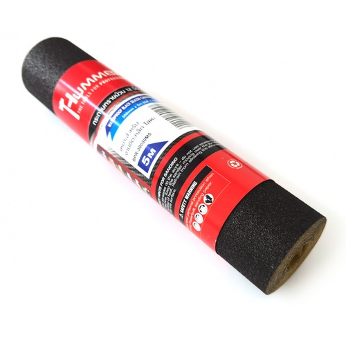 HUMMER กระดาษทรายม้วนขัดน้ำ 12 นิ้ว เบอร์ 80 ขนาด 300 มม.x5เมตร BPR-30080M5 สีดำ