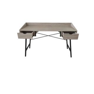 SMITH โต๊ะทำงาน รุ่น FURRON ขนาด 133x55x84 ซม. สีไม้ธรรมชาติ 
