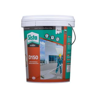 SISTA อะคริลิคทาหลังคา D 150 20 kg. สีขาว