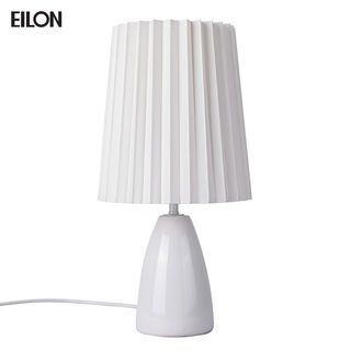 EILON โคมไฟโมเดิร์นตั้งโต๊ะ 6w รุ่น fluffy fan-2501 สีขาว