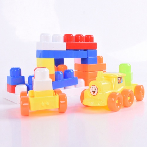 TOYS ชุดตัวต่อรถไฟ 80ชิ้น #6680 (25x18.5x28ซม.)