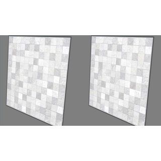 CAMPANA กระเบื้องเซรามิคปูพื้น 40X40 ซม. ไอร่า ไวท์ (6P)