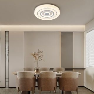 EILON โคมไฟเพดาน LED Smart Bluetooth RGB 2x35W รุ่น LYX013 ปรับได้ 3 แสง พร้อมรีโมท