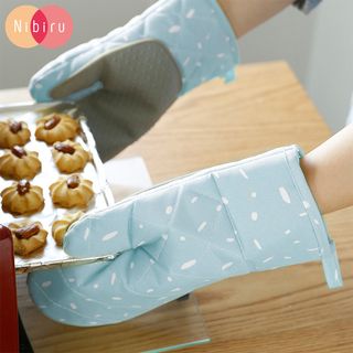 NIBIRU ถุงมือกันความร้อน CLARA สีฟ้า