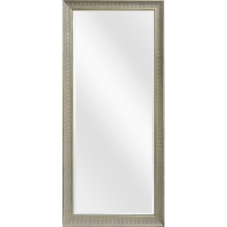 NICE กระจกมีกรอบ (PS) ขนาด 60x150 ซม. รุ่นหลุยส์ P2956WK-60150 สีเงินเมทัล