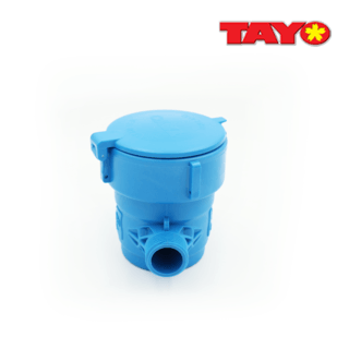 TAYO มิเตอร์น้ำ 1/2นิ้ว ABS รุ่น MGK15 สีฟ้า