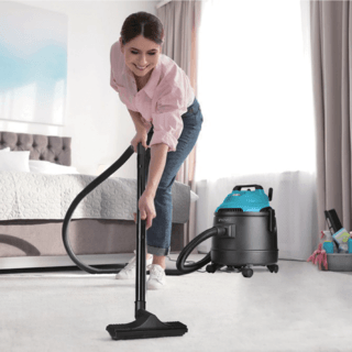 INOVAC เครื่องดูดฝุ่นดูดน้ำ  1400  วัตต์  ขนาด 20 ลิตร รุ่น RL128-D1200-20PS  สีฟ้า