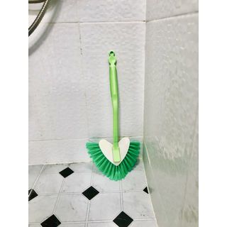 ANCHOR แปรงขัดพื้นและผนังด้ามสั้น รุ่น ซุปเปอร์ฮาร์ท สีเขียว