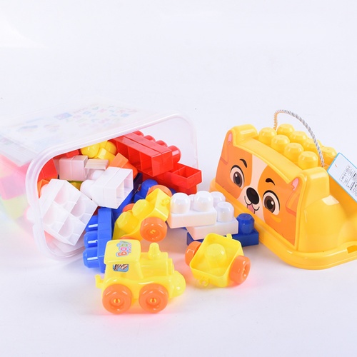 TOYS ชุดตัวต่อกล่องสนัข 70ชิ้น #6653-48 (27x16x33ซม.)