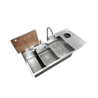 KOCH KITCHEN อ่างล้างจาน 1 หลุมไม่มีที่พัก SUS304 TARNIX-100