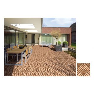 Marbella กระเบื้องเซรามิคปูพื้น 16x16 นิ้ว รุ่น คาลอส บราว Y3980 Matt (12P)