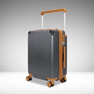 WETZLARS กระเป๋าเดินทางแบบด้านจับยาว ขนาด 20 นิ้ว  รุ่น Jasper-02 ขนาด 22x36x53 ซม. สีเทาเข้ม