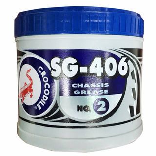 ตราจระเข้ จาระบีงานหนัก SG-406 ขนาด 0.5 กิโลกรัม