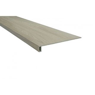 Tapio แผ่นพื้นบันไดSPC 30x120x5 ซม. รุ่น6589 สีไม้แอชไวท์