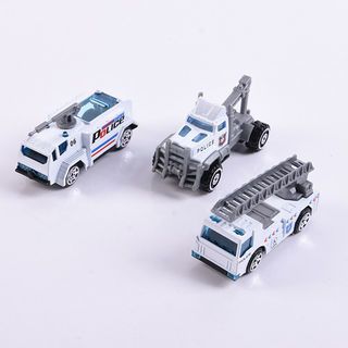 TOYS ของเล่นชุดรถตำรวจพร้อมเฮลิคอปเตอร์ บรรจุ8คัน คละแบบ#G3388F (27.6x22x4.1ซม.)