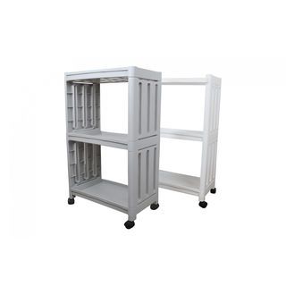 GOME ชั้นวางอเนกประสงค์ 3ชั้น BANO HXG0001 ขนาด 40x24.5x65 ซม. สีขาว