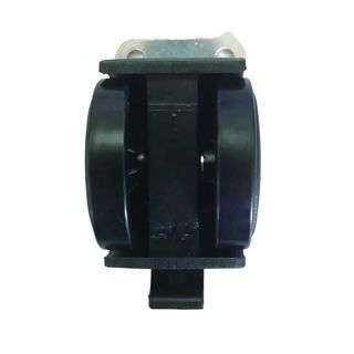 KAMPER ล้อแป้นหมุน Black Nylon มีเบรค 40มม (1.5นิ้ว) รุ่น TWPB-40
