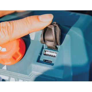 SENIX พัดลมไร้สาย 7.5 นิ้ว 20V(Max) (เฉพาะเครื่อง) รุ่น FNX2-M1-EU สีน้ำเงิน - ดำ