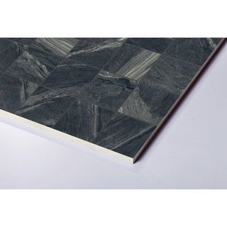 Marbella กระเบื้องเซรามิคปูพื้น 16x16 นิ้ว รุ่น Stone gray ZY-Z02 Matt Flat (12P)