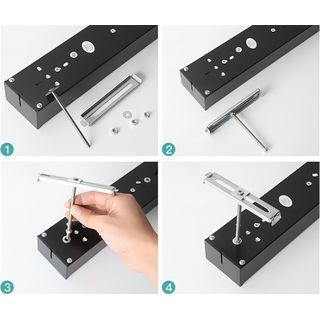 EILON โคมไฟ T8 รางเดี่ยวแขวนเพดาน ขั้วG13 รุ่น EBGD-DGT8-S120 สีดำ