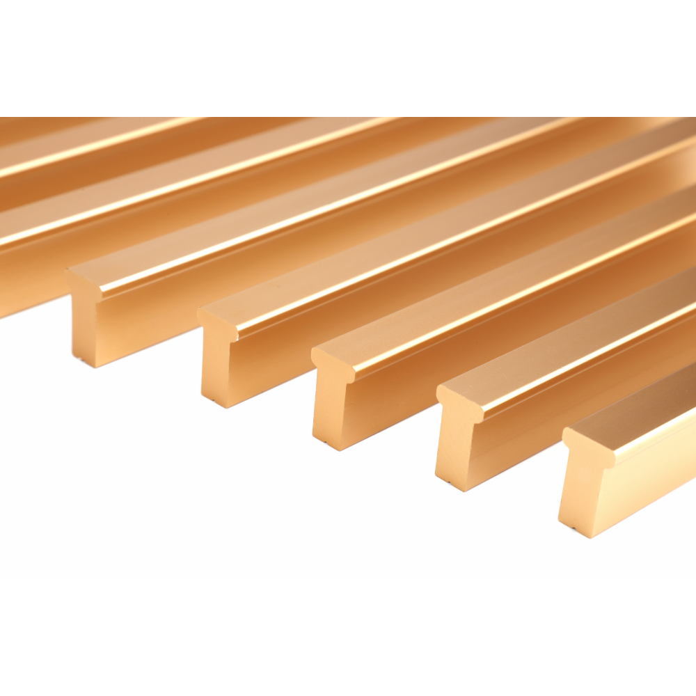 TORSTEN มือจับเฟอร์นิเจอร์อลูมิเนียมอัลลอยด์ 12x276x20 มม. รุ่น OKL004-06-G สีทอง