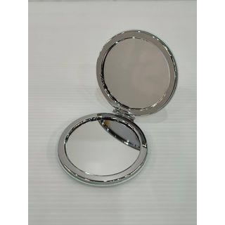 USUPSO กระจกพกพาทรงกลม(คละสี)ขนาด 7.0x7.0x1.0ซม.(#X)