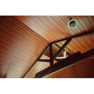 GREAT WOOD ไม้ฝ้าระแนงภายใน WPC P10-120 10x120x2900 มม. WALNUT