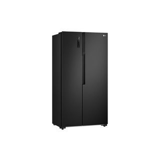 LG ตู้เย็น Side by side รุ่น GC-B187JBAM ขนาด 18Q สีดำ