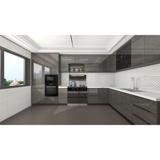 Marbella กระเบื้องเซรามิคปูผนัง 10x16 นิ้ว ไดมอนด์ ไวท์ TJ2502 Gloss (15P)