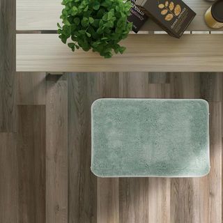 COZY พรมเช็ดเท้าขนนุ่ม รุ่น LOBBY-03 ขนาด 40× 60× 2.5ซม. สีเขียว