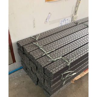 RIC เซี้ยมPVC ขนาด 6 มม. ยาว 2 เมตร สีเทา