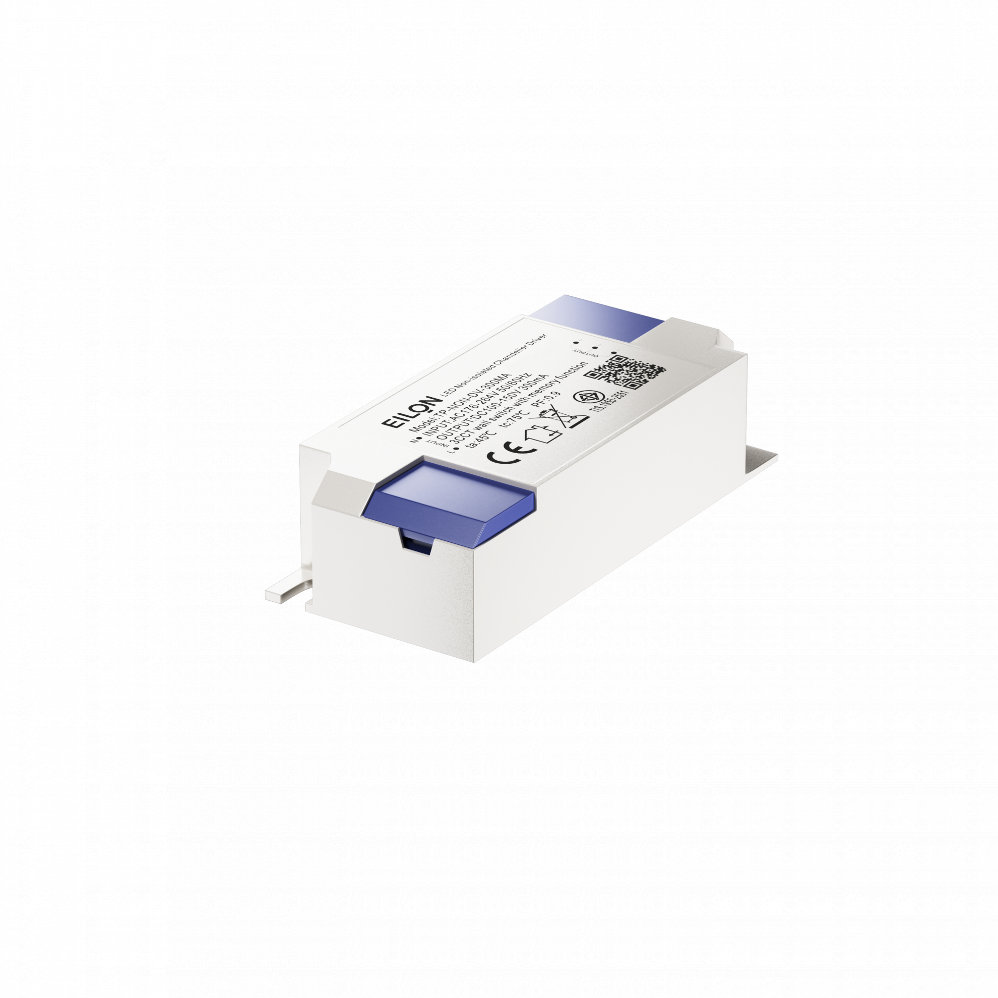 EILON แอลอีดี ไดร์เวอร์ 50W  Non-isolated 300mA (ควบคุม 3 สี) รุ่น TP-NON-DV-300MA IP20 สีขาว