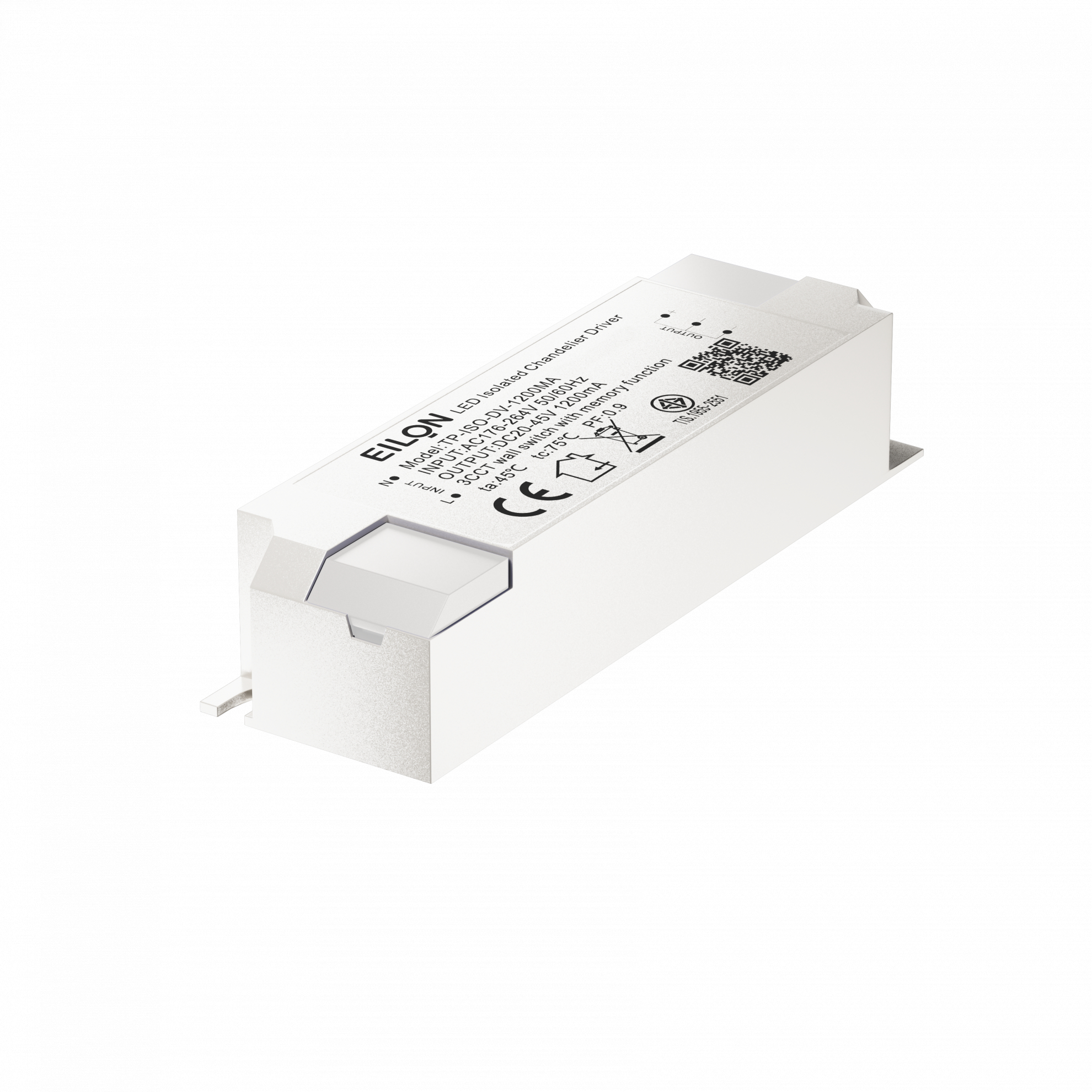 EILON แอลอีดี ไดร์เวอร์ 50W  Isolated 1200mA (ควบคุม 3 สี) รุ่น TP-ISO-DV-1200MA  IP20 สีขาว