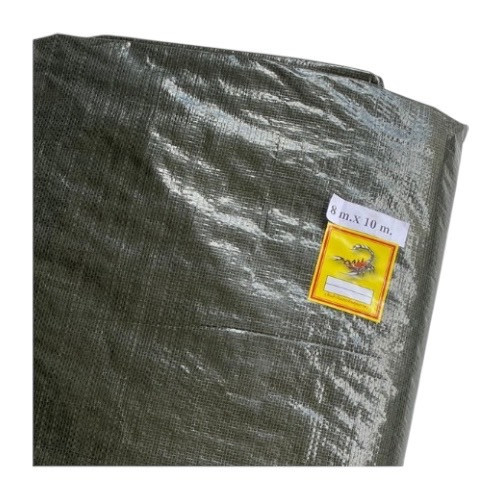 แมงป่อง ผ้าใบอย่างกลาง 8x10M. สีขี้ม้า