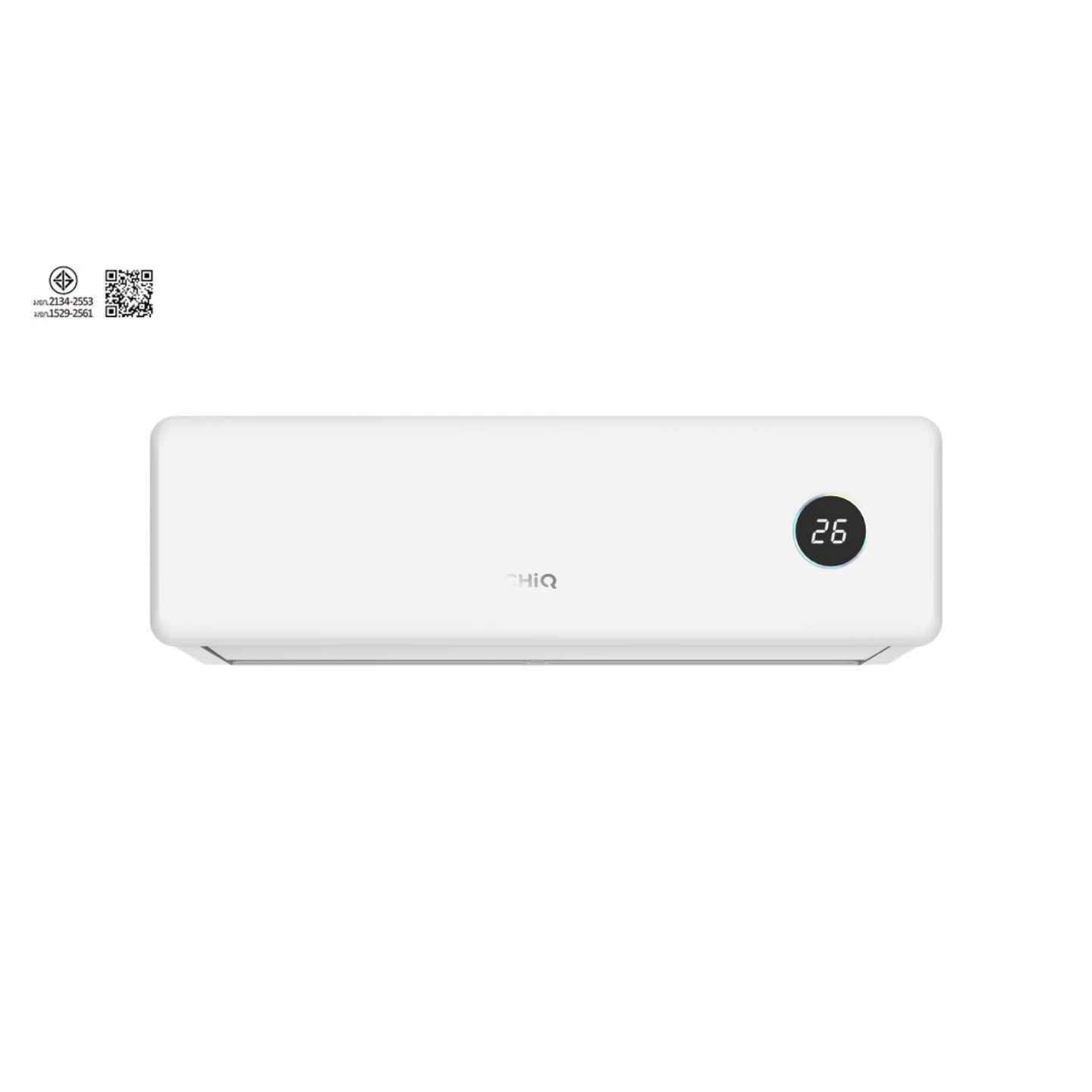 CHIQ เครื่องปรับอากาศ Inverter ขนาด 12000 BTU รุ่น CSDC-12DGB สีขาว