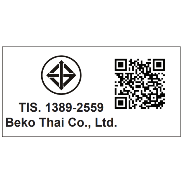 Beko เครื่องอบผ้า 9 กก. รุ่น DA9112RX0W สีขาว