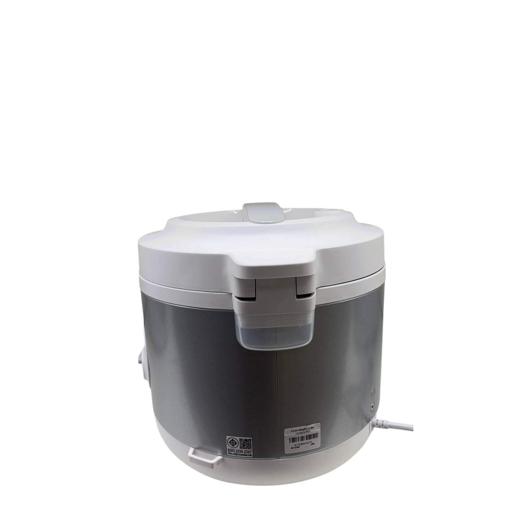 PHILIPS หม้อหุงข้าว 1.8 ลิตร HD3008/30 สีขาว