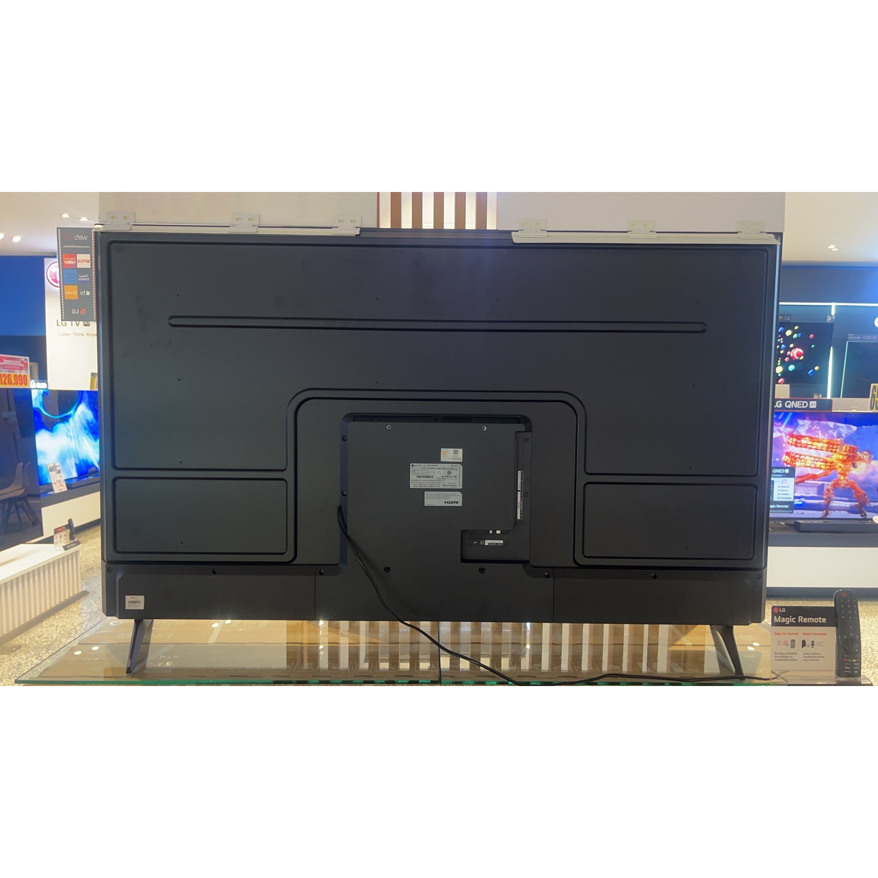 LG โทรทัศน์ 4K Smart TV UHD ขนาด 65 นิ้ว รุ่น 65UT7350PSB.ATMQ สีดำ