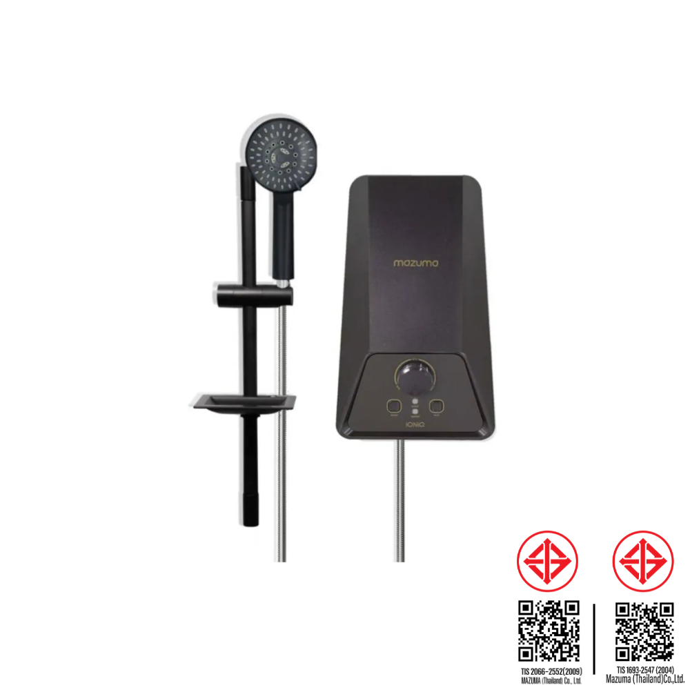 MAZUMA เครื่องทำน้ำอุ่น ขนาด 5500 วัตต์ รุ่น IONIQ สีดำ