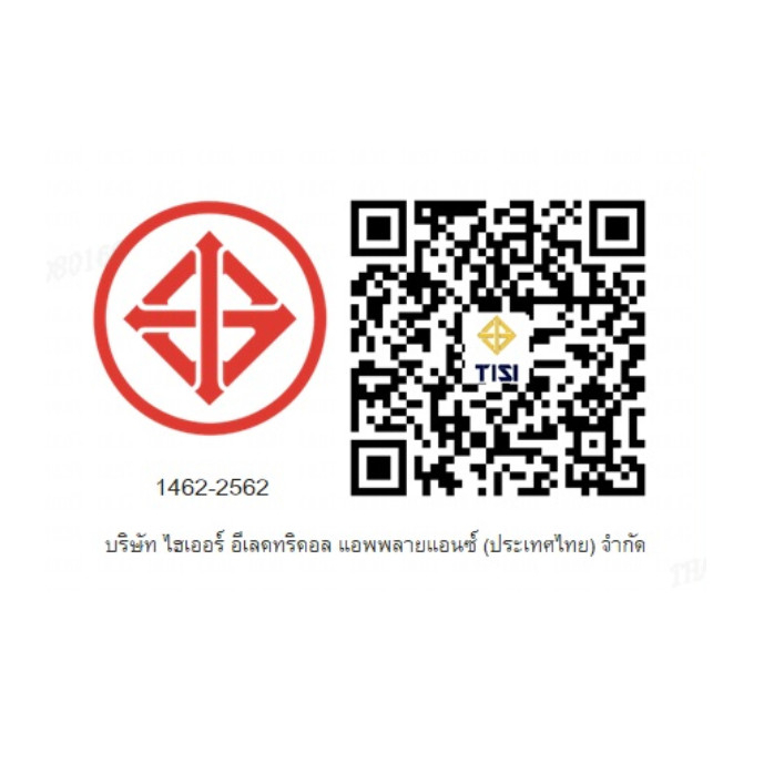 HAIER เครื่องซักผ้า 2 ถัง 15 กก. รุ่น HTW150-1217BS