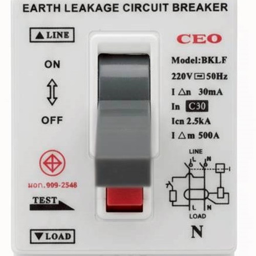 Criler เบรกเกอร์กันดูด Elcb 30A