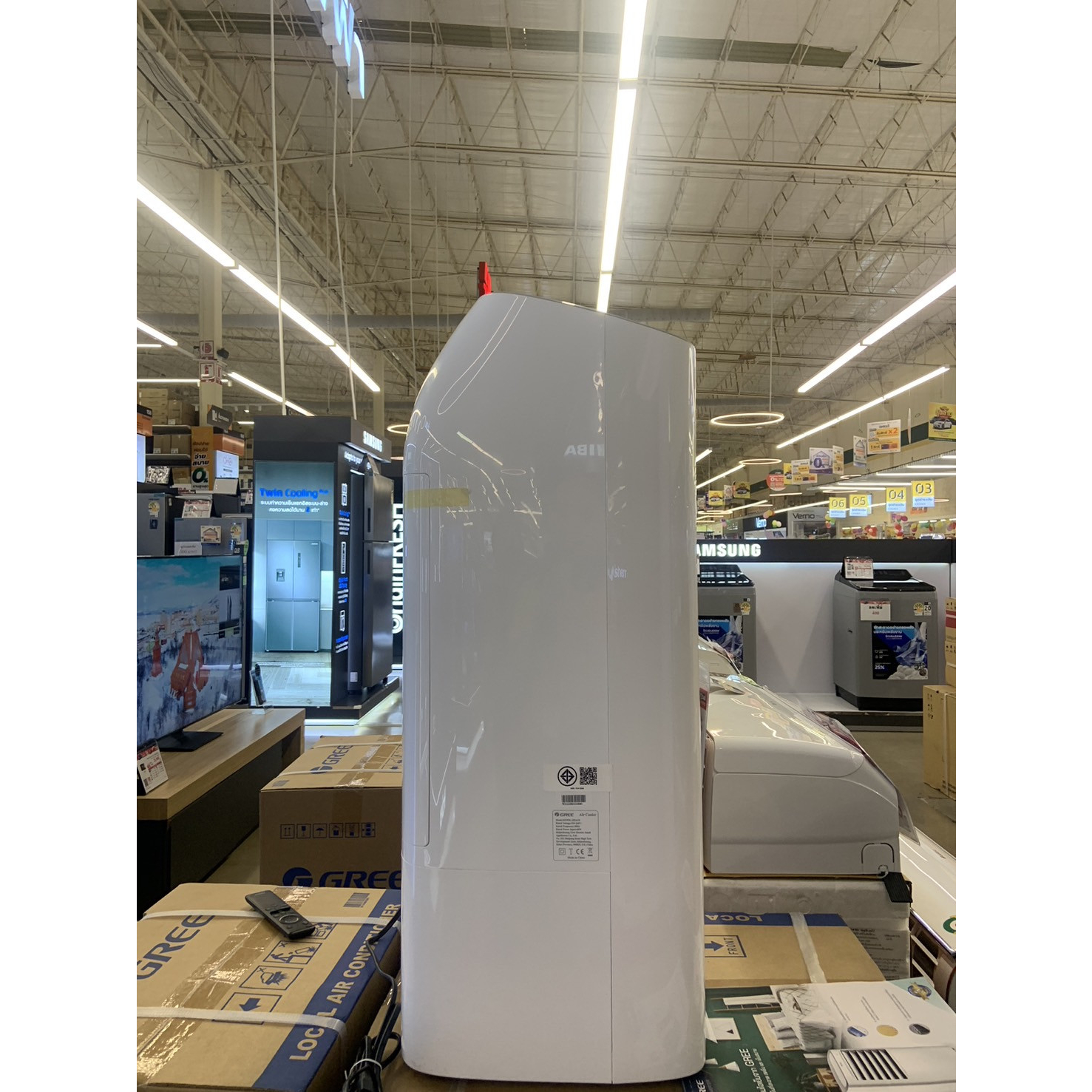 GREE พัดลมไอเย็น 10 ลิตร GTH-Air Cooler KSWK-10X61D สีขาว