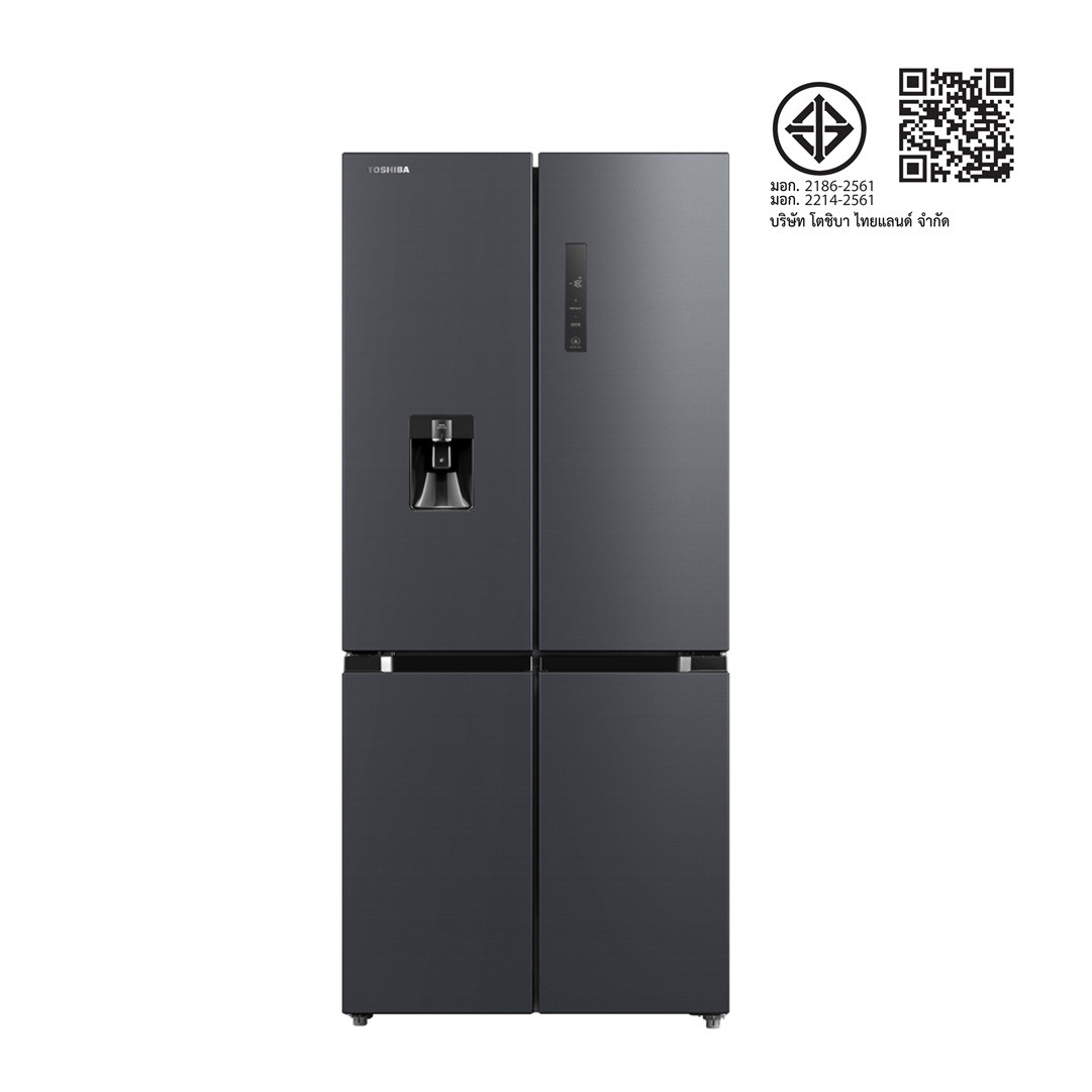 TOSHIBA ตู้เย็น 4 ประตู 18.0 คิว GR-RF605WI-PMT(06) สีเทา